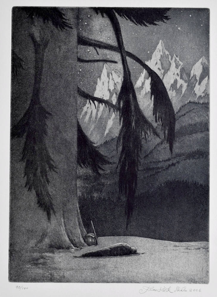 Skála, František - z tabla Vzpomínky, 1993
